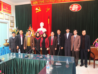  Trường CĐ Kinh tế-Tài chính Thái Nguyên tổ chức gặp gỡ các đồng chí lãnh đạo,nguyên lãnh đạo UBND Tỉnh Thái Nguyên.